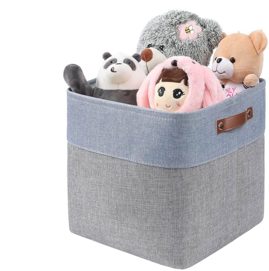 Storage Boxes | Canvas & EVA | Large 41.6L, 13"x15"x13"