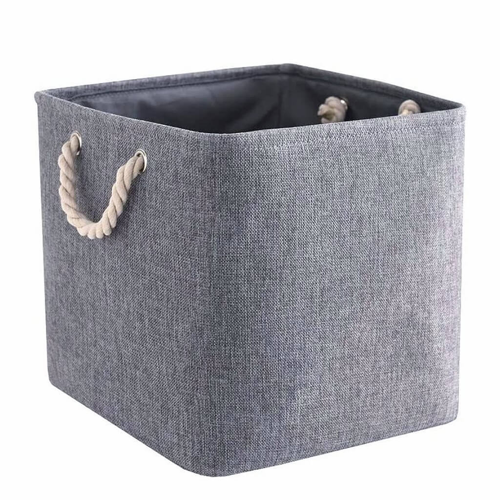 Fabric Storage Baskets | Set of 3 | 30cm Cube