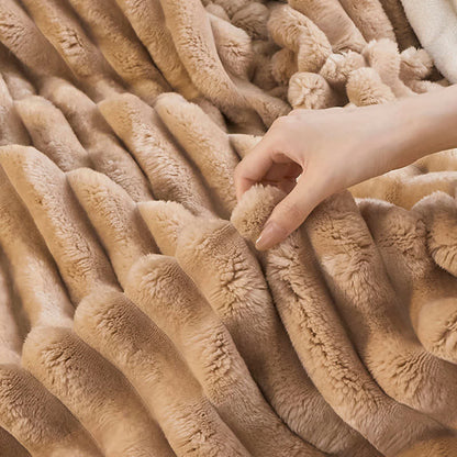 Soft Lightweight Throw Blanket | Double Velvet Polyester | Available in Multiple Colors