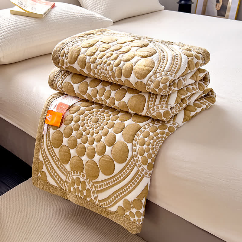 Pure Cotton Reversible Quilt | 100% Organic Cotton | Full/Queen Size