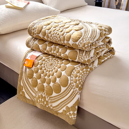 Pure Cotton Reversible Quilt | 100% Organic Cotton | Full/Queen Size