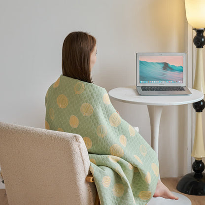 Cotton Gauze Summer Quilt | 100% Organic Cotton | Available in Full, Queen, King Sizes