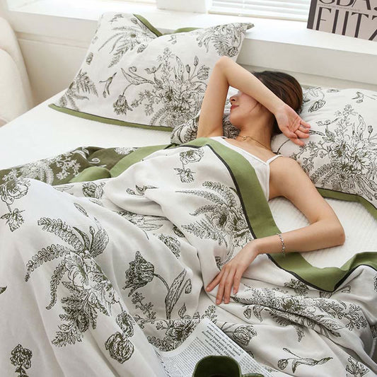 Reversible Cotton Quilt | Organic Cotton | Full/Queen/King Sizes