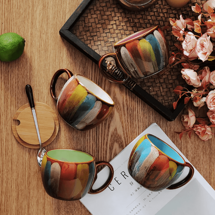 Fine Arts Painted Coffee Mug