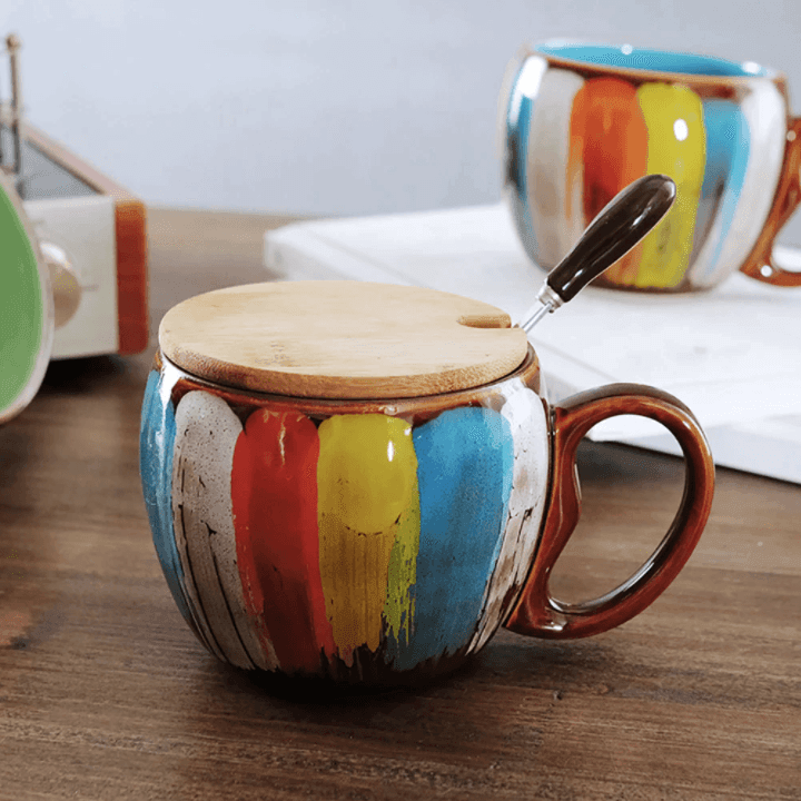Fine Arts Painted Coffee Mug