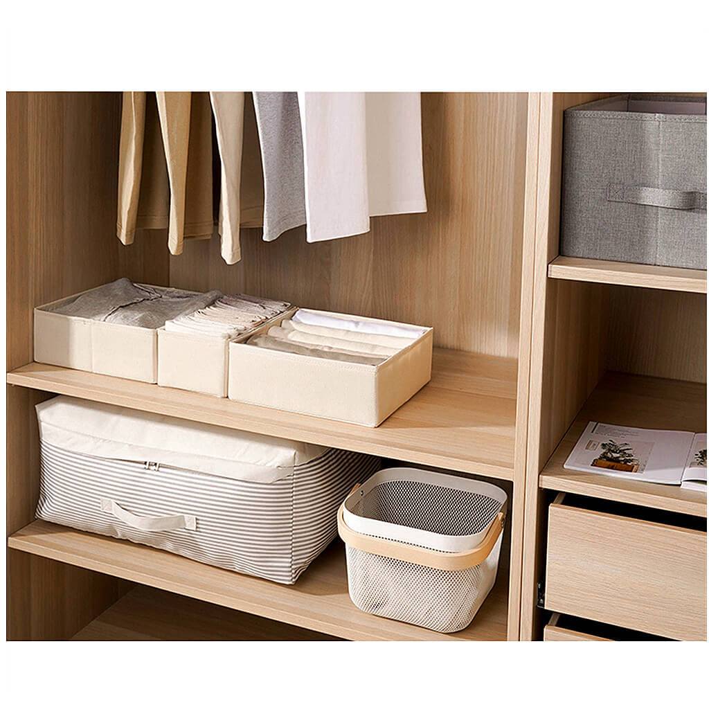 Foldable Drawer Organiser | Fabric Storage Dividers | Flexible Design