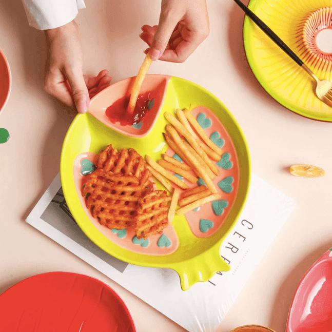 Fruit Plates | Ceramic | Sweet Color