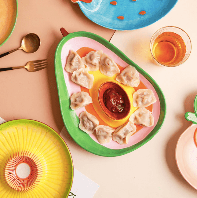 Fruit Plates | Ceramic | Sweet Color