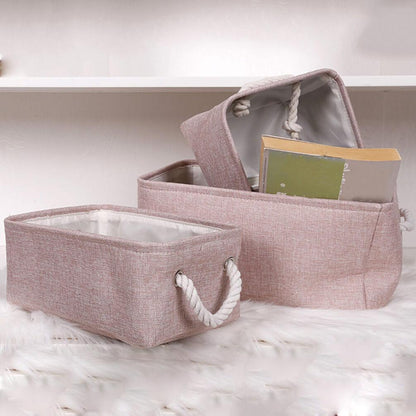 Grey Toy Storage Box | Eco-Friendly Canvas & EVA | Multiple Sizes Available