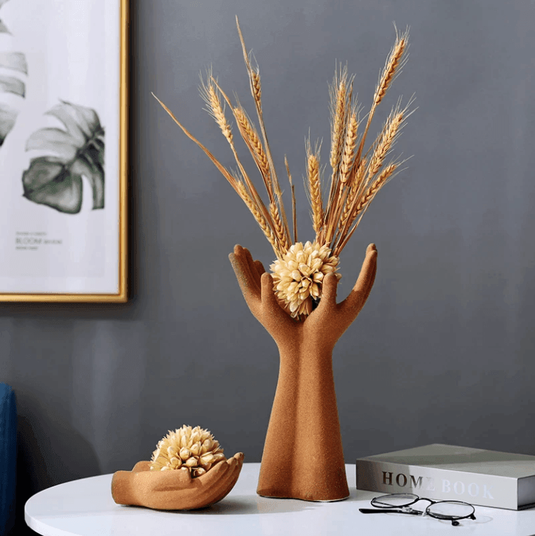Hand Vase | Ceramic | Decorative
