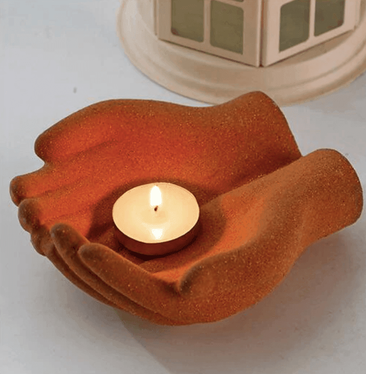 Hand Vase | Ceramic | Decorative