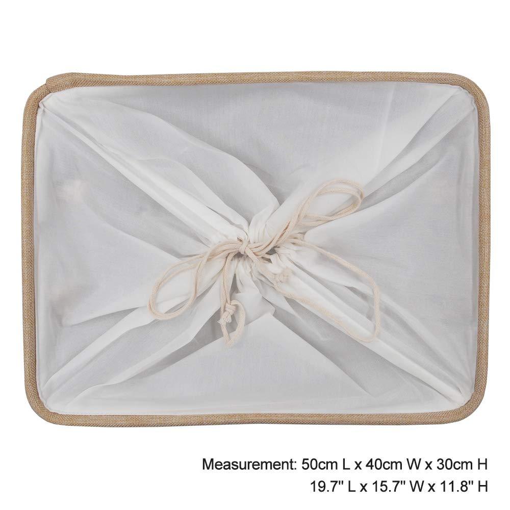 Jumbo Storage Box | Eco-Friendly Canvas & EVA | Beige | X-Large & 2X-Large