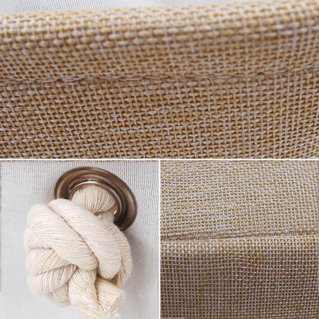 Jumbo Storage Box | Eco-Friendly Canvas & EVA | Beige | X-Large & 2X-Large