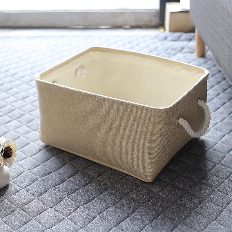 Jumbo Storage Box | Eco-Friendly Canvas & EVA | Beige | X-Large & 2X-Large