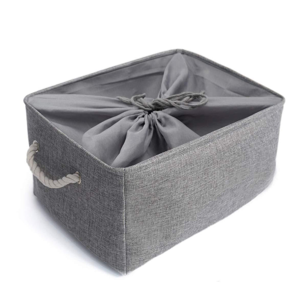 Jumbo Storage Bins | Eco-Friendly Canvas & EVA | Grey | X-Large & 2X-Large