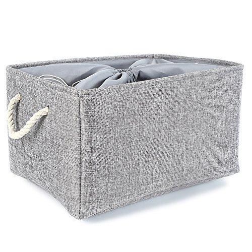 Jumbo Storage Bins | Eco-Friendly Canvas & EVA | Grey | X-Large & 2X-Large