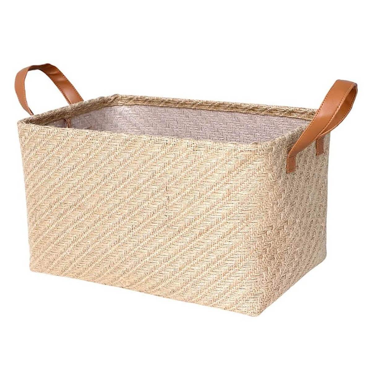 Jute Storage Baskets | Natural Beige | Set of 3