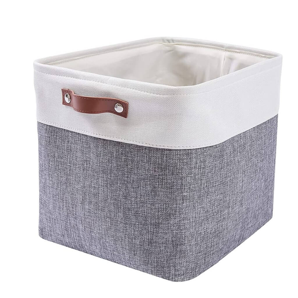 Fabric Storage Baskets | Set of 3 | 30cm Cube