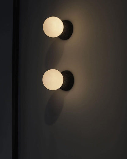 Origo Wall Lamp | Concrete & Opal Glass | Set of 2
