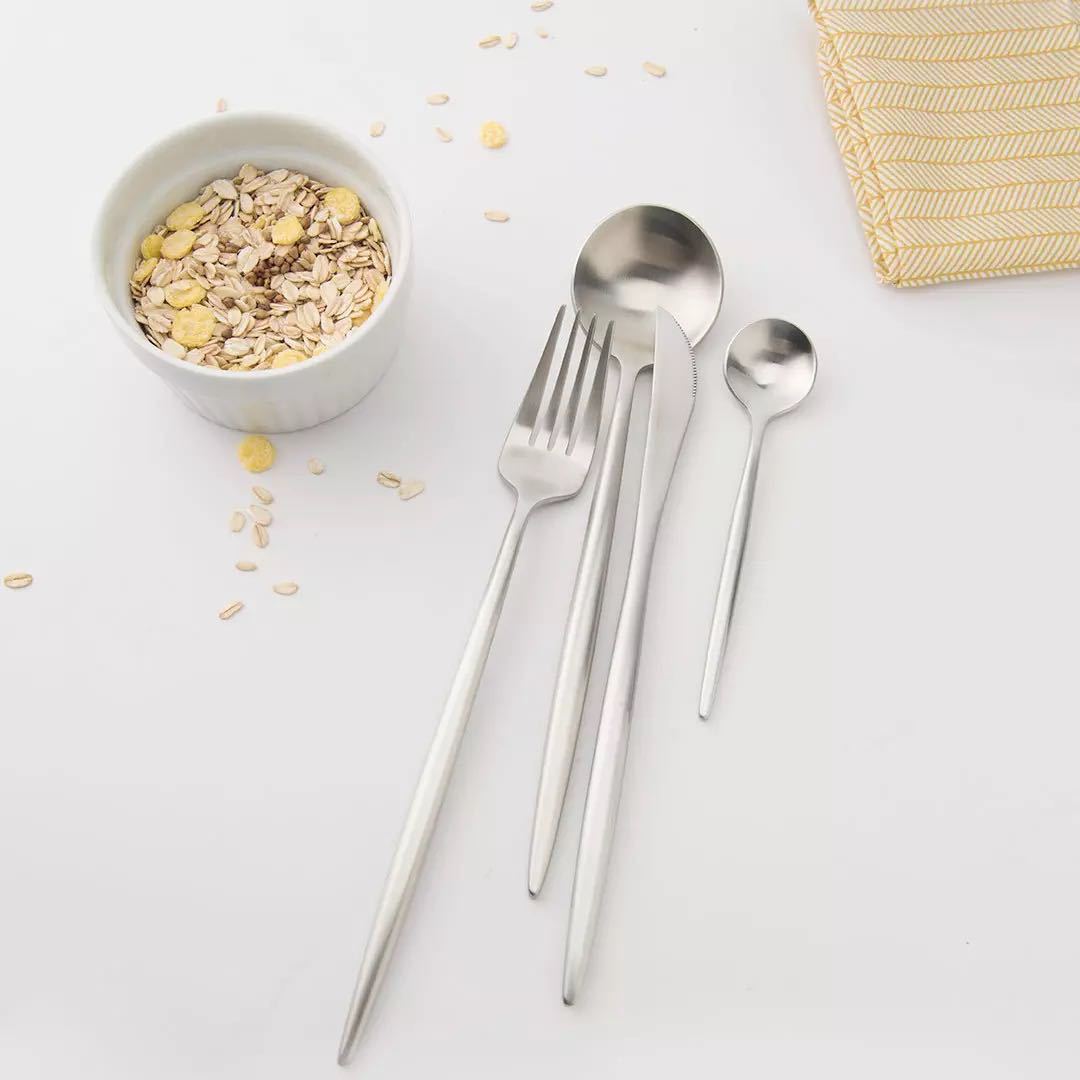 Maison Cutlery Set | Stainless Steel | Silver