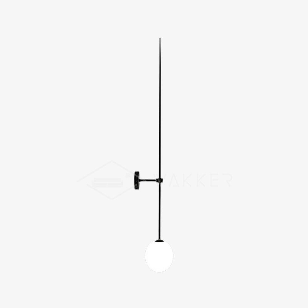 Mobile Wall Lamp | Metal & Glass | Set of 2, Gold & Black