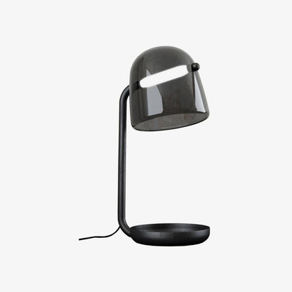 Penumbra Table Light | Handblown Glass & Metal | Black or White