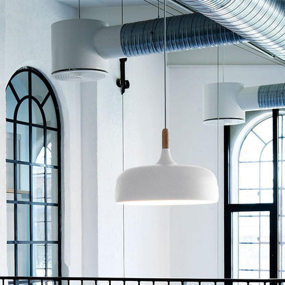 Acorn Pendant Light | Zinc Alloy & Wood | Multiple Colors