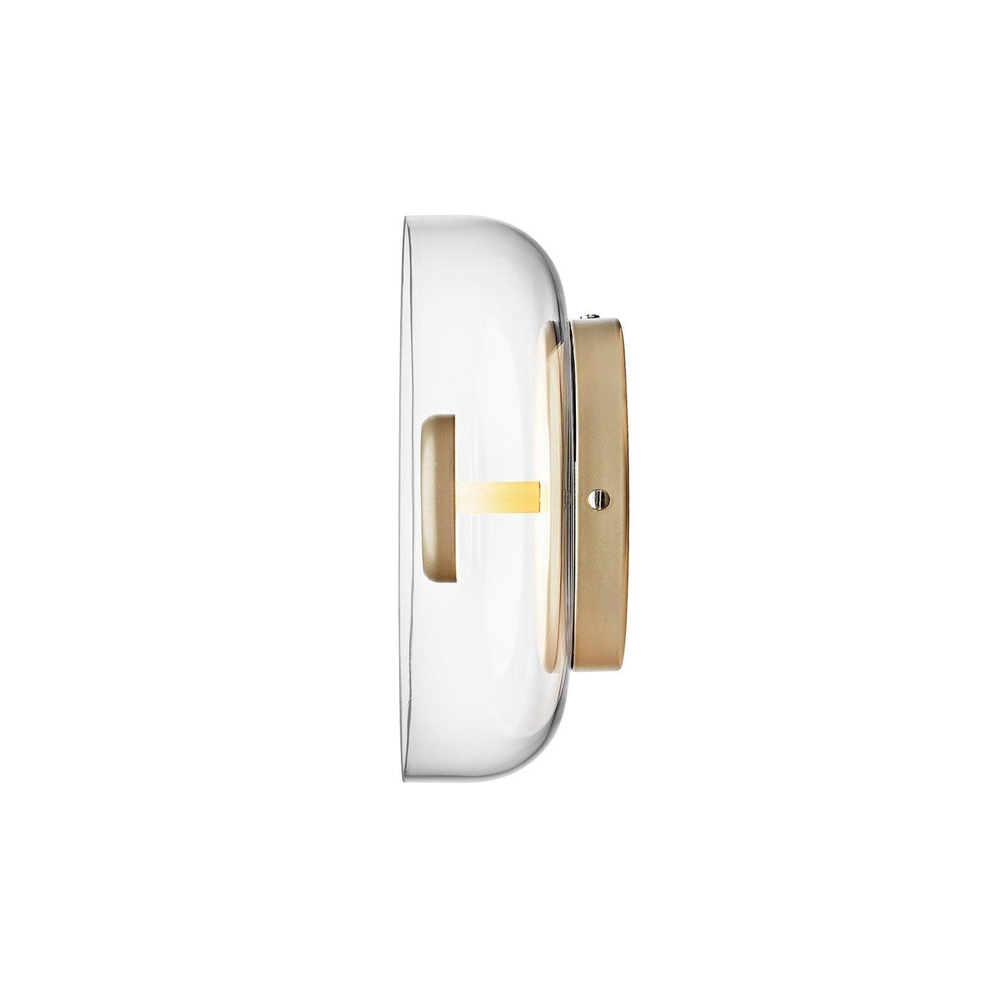 Glimmera Wall Light | Brass & Glass | 10cm Diameter