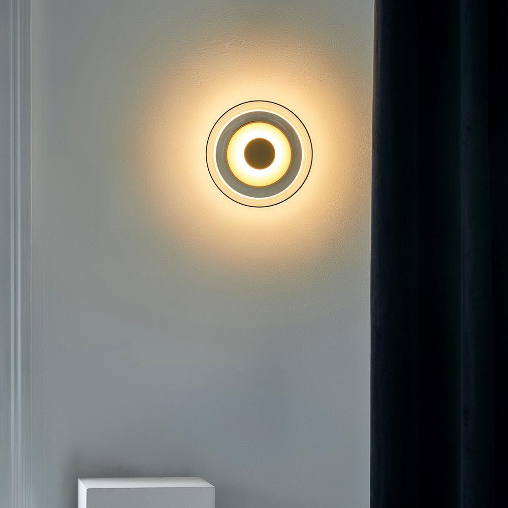 Glimmera Wall Light | Brass & Glass | 10cm Diameter