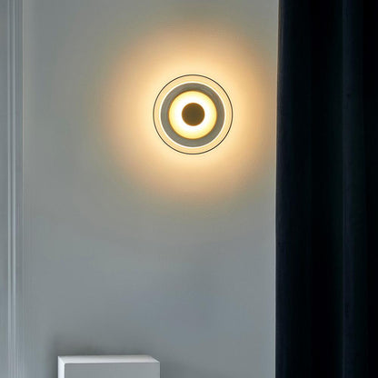 Glimmera Wall Light | Brass & Glass | 10cm Diameter