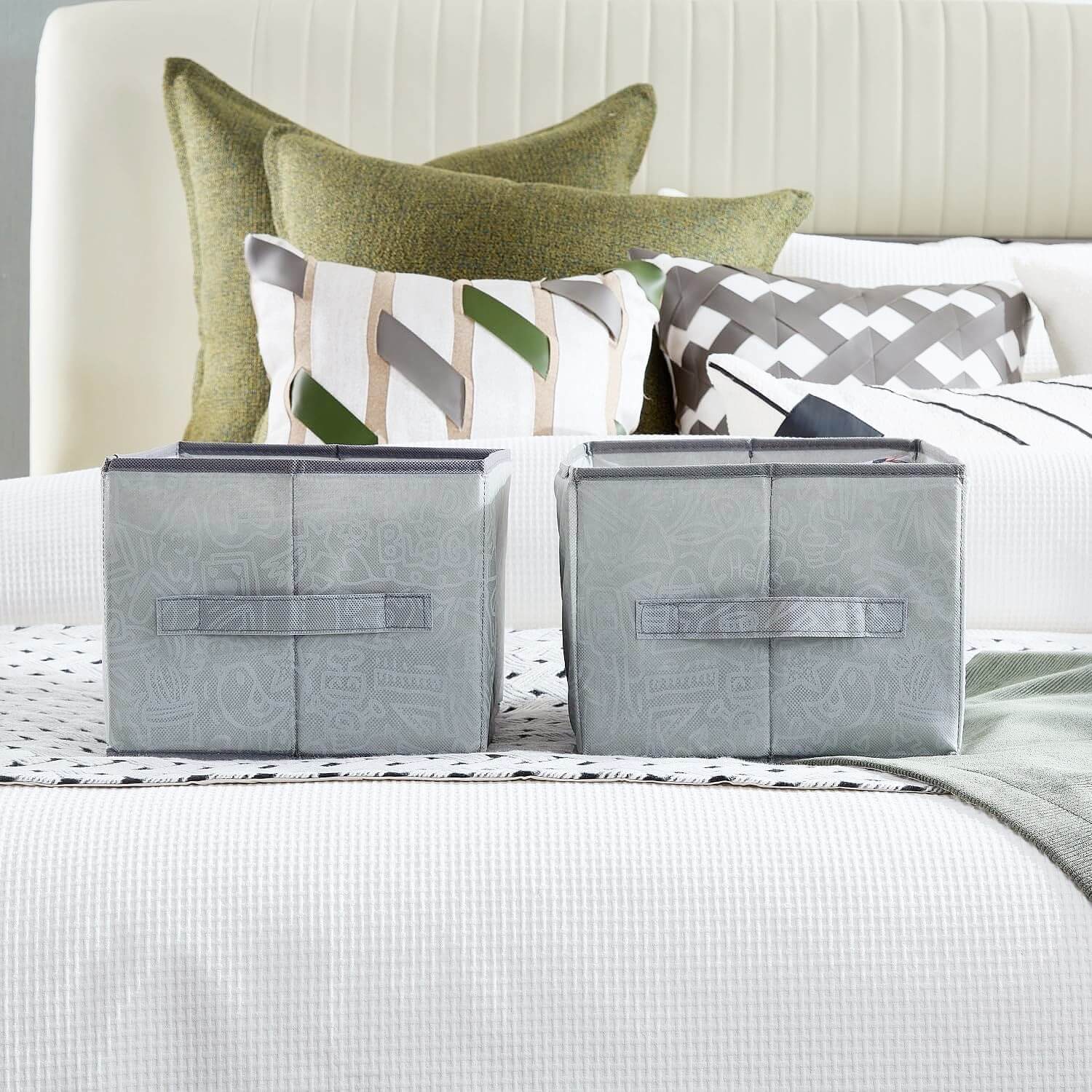 Fabric Storage Organisers | Non-Woven Material | 7 Compartment Design