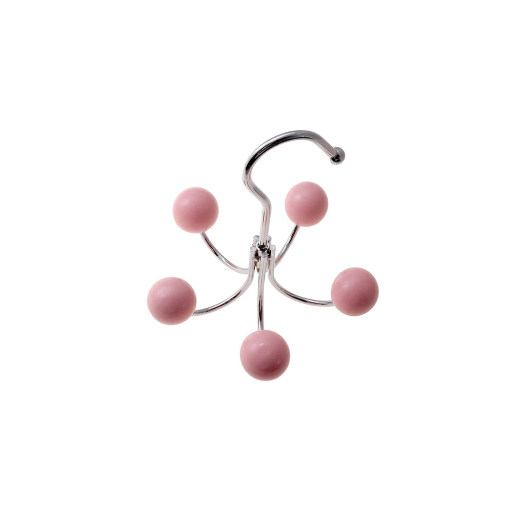 Gancho de Pared con Bola de Madera Giratoria para Decoración Elegante