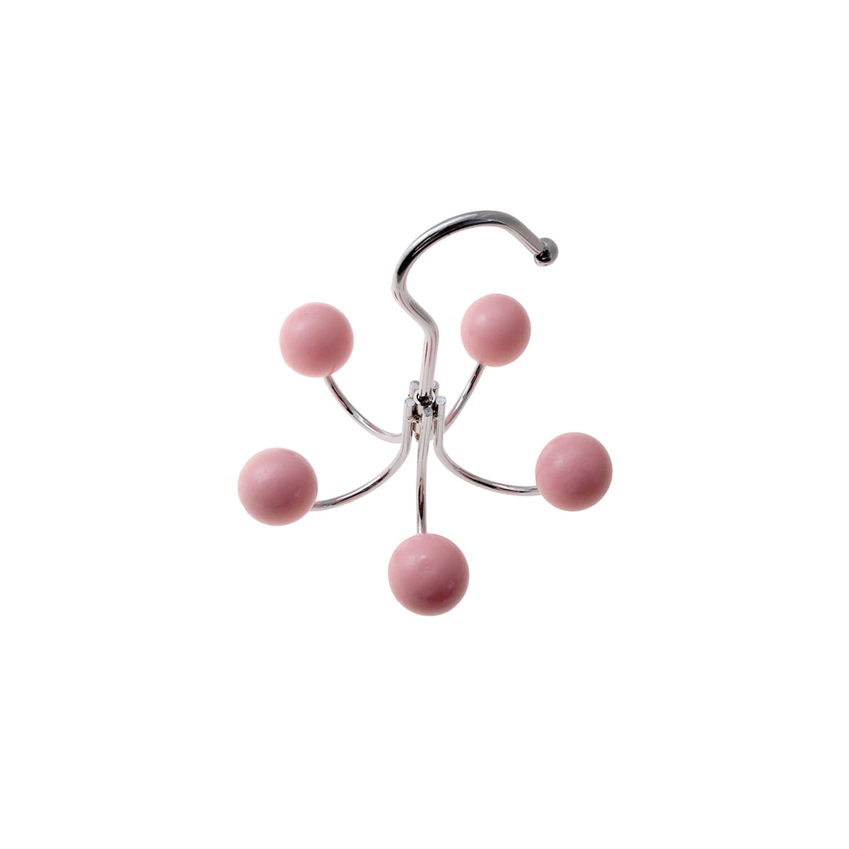 Gancho de Pared con Bola de Madera Giratoria para Decoración Elegante