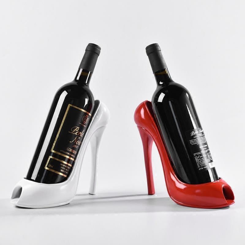 Stiletto Bottle Holder | Handmade Ceramic | Red, Black, White, Gold