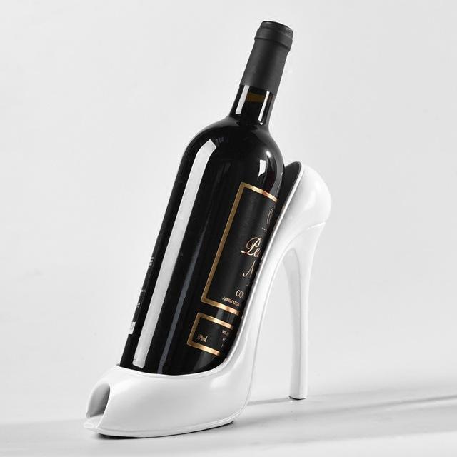 Stiletto Bottle Holder | Handmade Ceramic | Red, Black, White, Gold