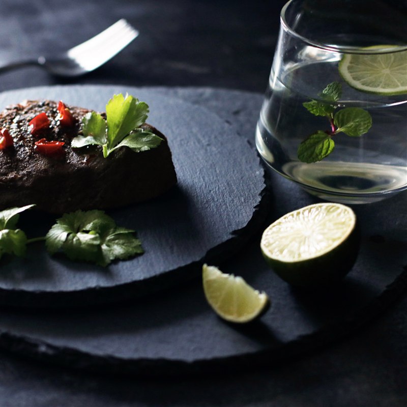 Slate Serving Plate | Natural Slate | Black | 5 Sizes Available