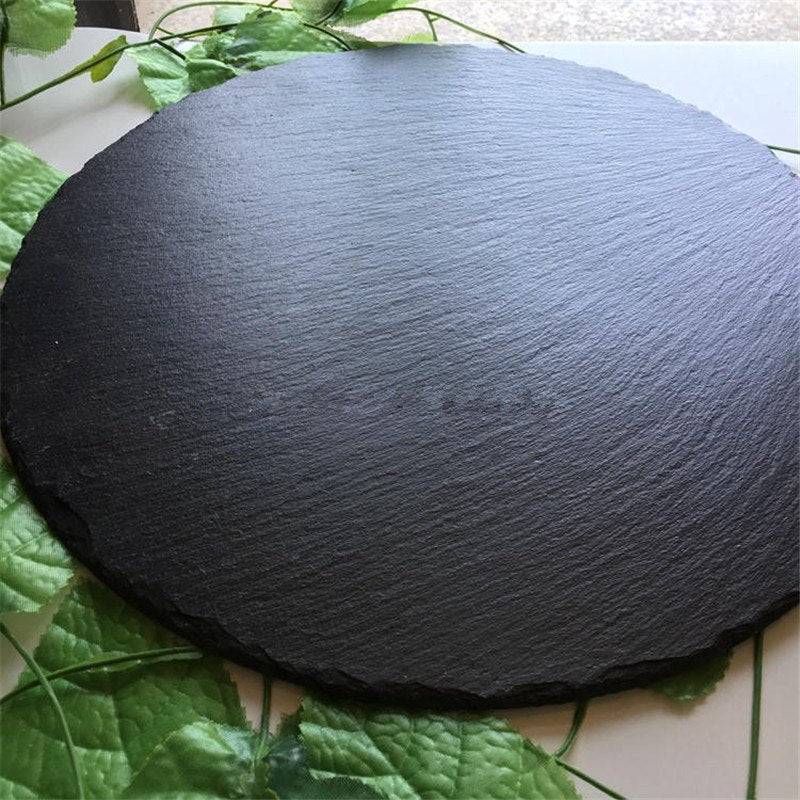 Slate Serving Plate | Natural Slate | Black | 5 Sizes Available