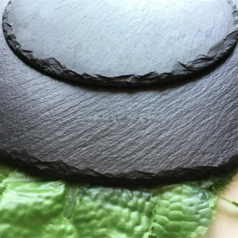 Slate Serving Plate | Natural Slate | Black | 5 Sizes Available