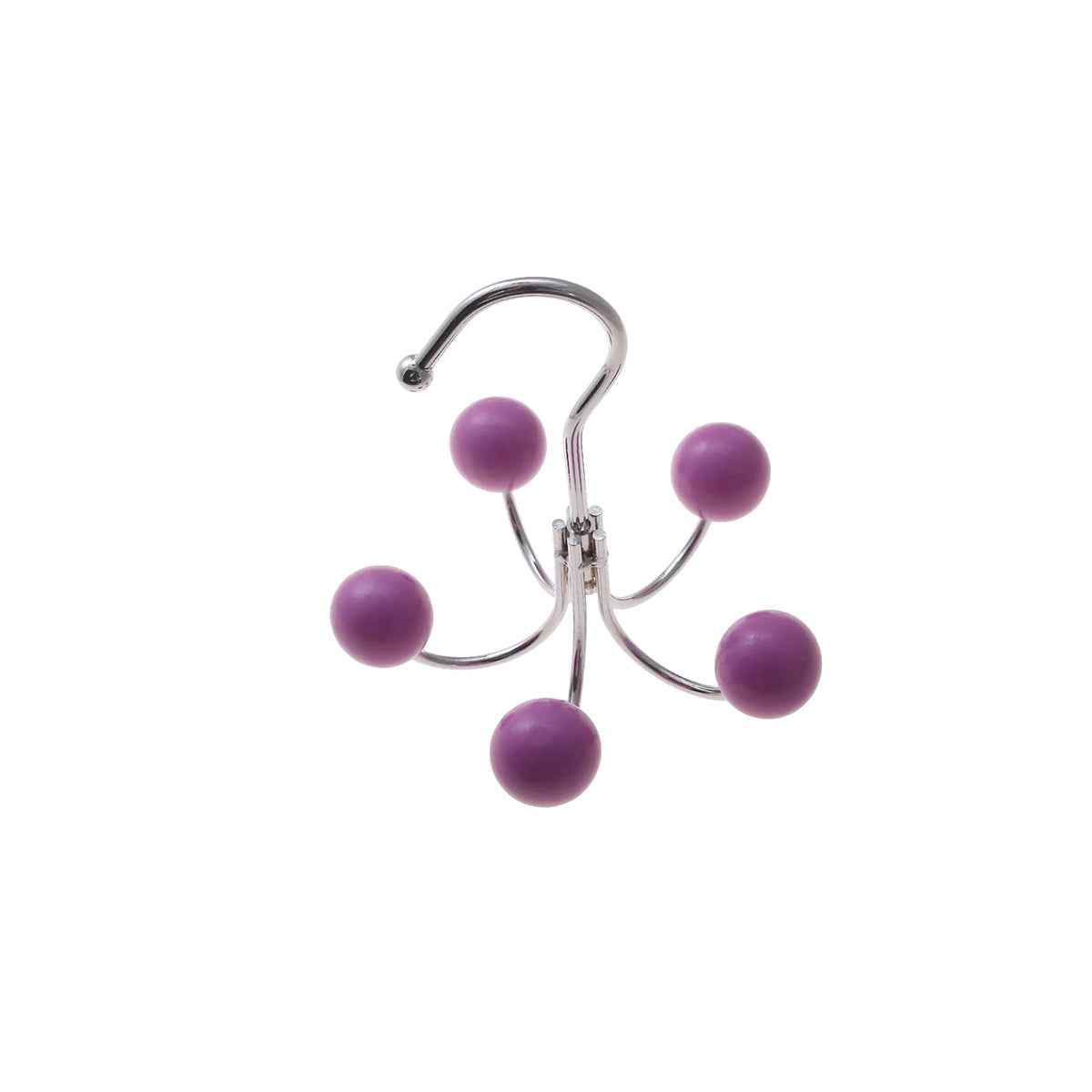Gancho de Pared con Bola de Madera Giratoria para Decoración Elegante