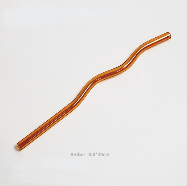 Glass Drinking Straws | Borosilicate Glass | Set of 4