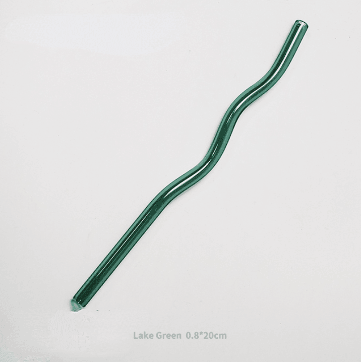 Glass Drinking Straws | Borosilicate Glass | Set of 4