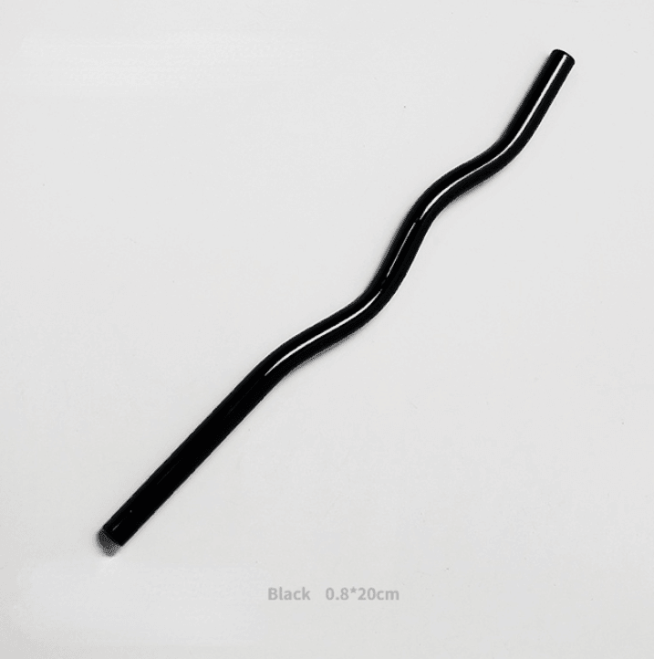 Glass Drinking Straws | Borosilicate Glass | Set of 4