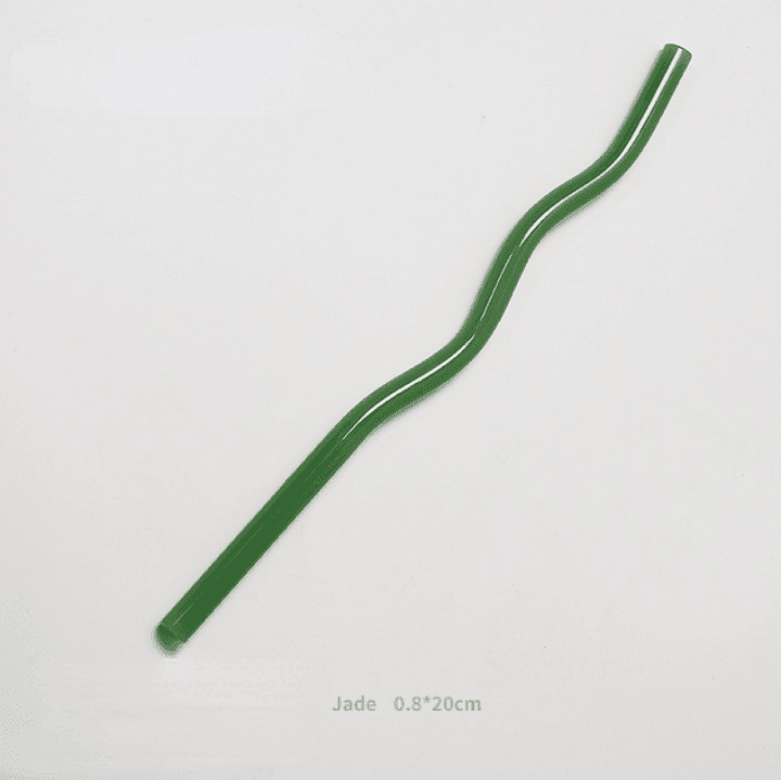 Glass Drinking Straws | Borosilicate Glass | Set of 4