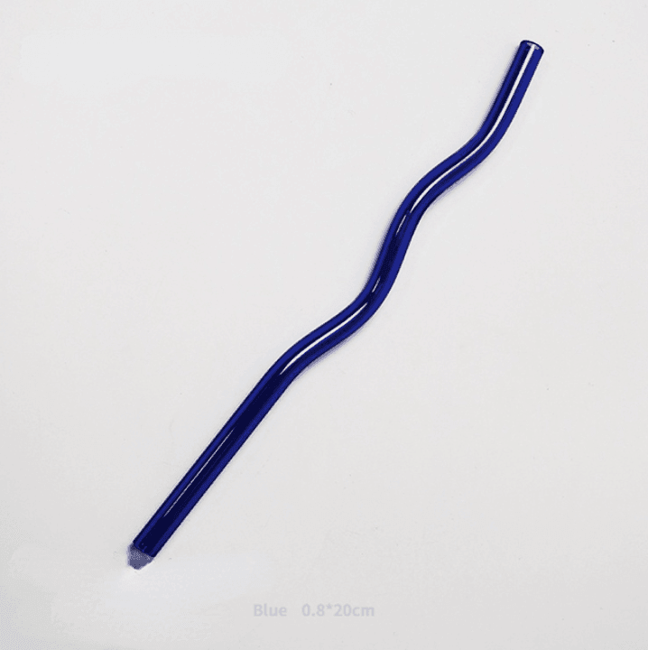 Glass Drinking Straws | Borosilicate Glass | Set of 4