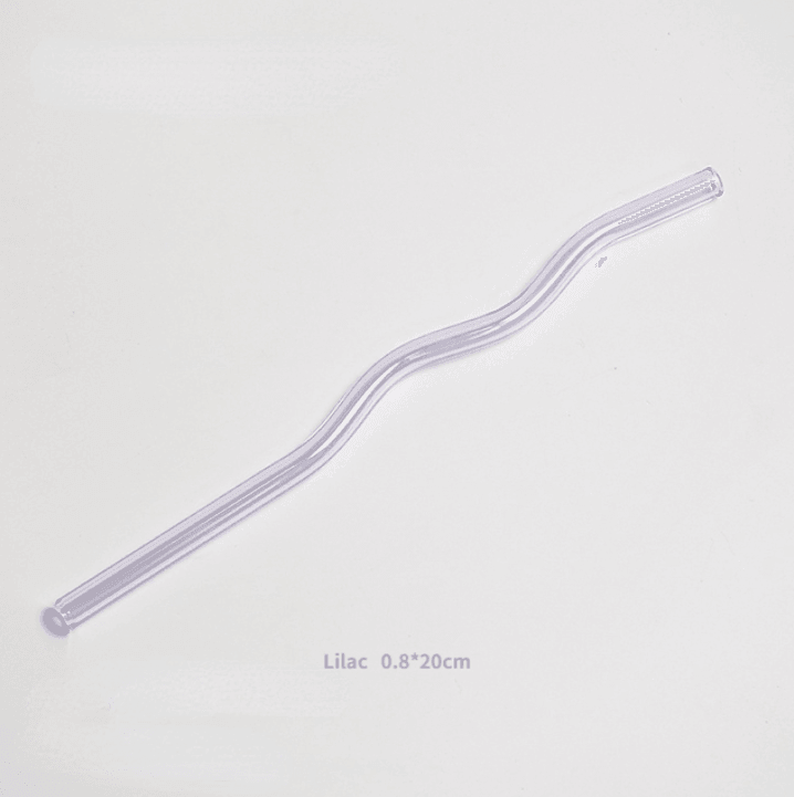 Glass Drinking Straws | Borosilicate Glass | Set of 4