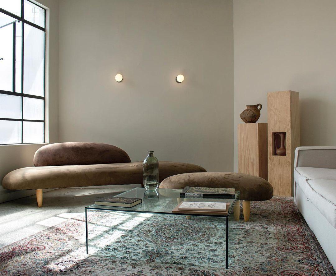 Origo Wall Lamp | Concrete & Opal Glass | Set of 2