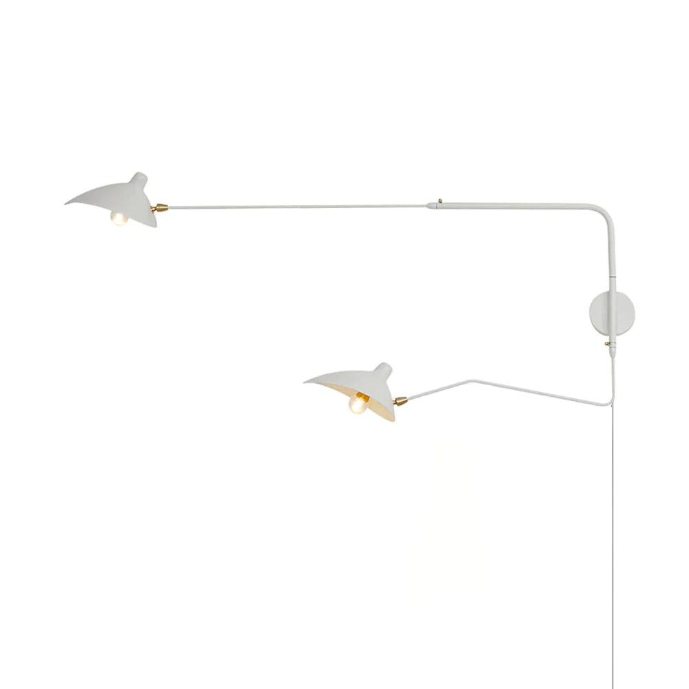 Wall Sconce Light | Metal & Aluminum | Set of 2