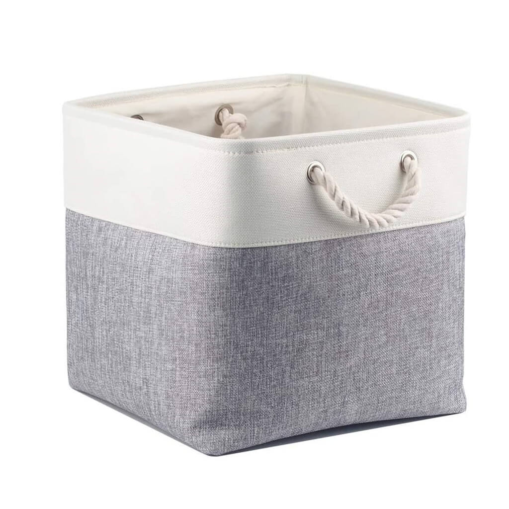 Fabric Storage Baskets | Set of 3 | 30cm Cube