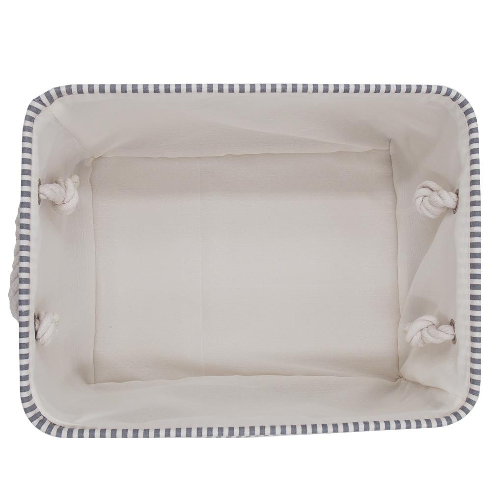Canvas Storage Box | Lightweight & Durable | Grey, Beige, Blue Options