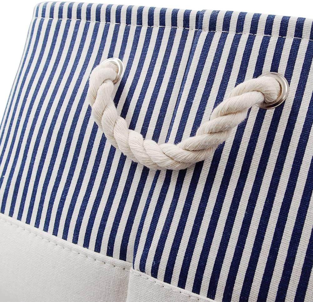Canvas Storage Box | Lightweight & Durable | Grey, Beige, Blue Options